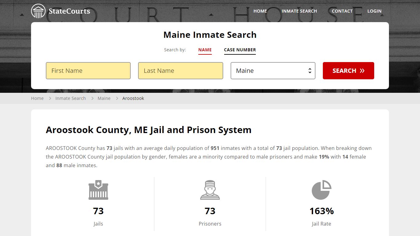 Aroostook County, ME Inmate Search - StateCourts